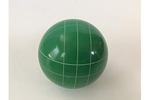 Replacement Bocce Ball - 107mm - Green with Straight line Pattern