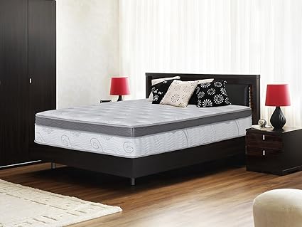 Buy Olee Sleep 13 Inch Box Top Hybrid Gel Infused Memory Foam Innerspring Mattress Queen 13sm01q Online At Low Prices In India Amazon In Memory Foam Or Innerspring Mattress