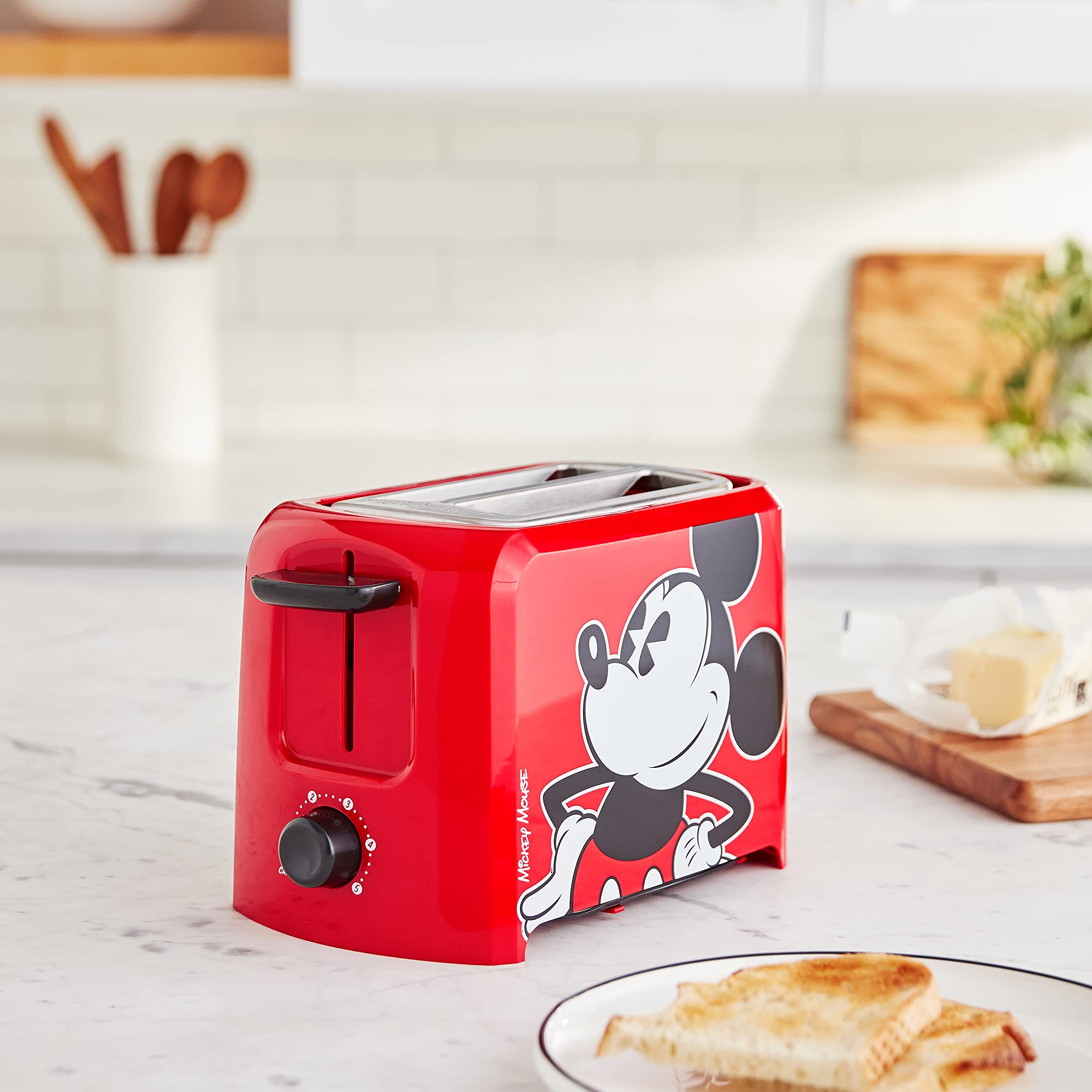 Mua Disney Mickey Mouse 2-Slice Toaster by Select Brands - Mickey Mouse ...