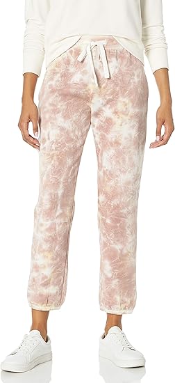 Amazon Co Jp The Drop レディース Dina フリース 裾ゴム スウェットパンツ 服 ファッション小物