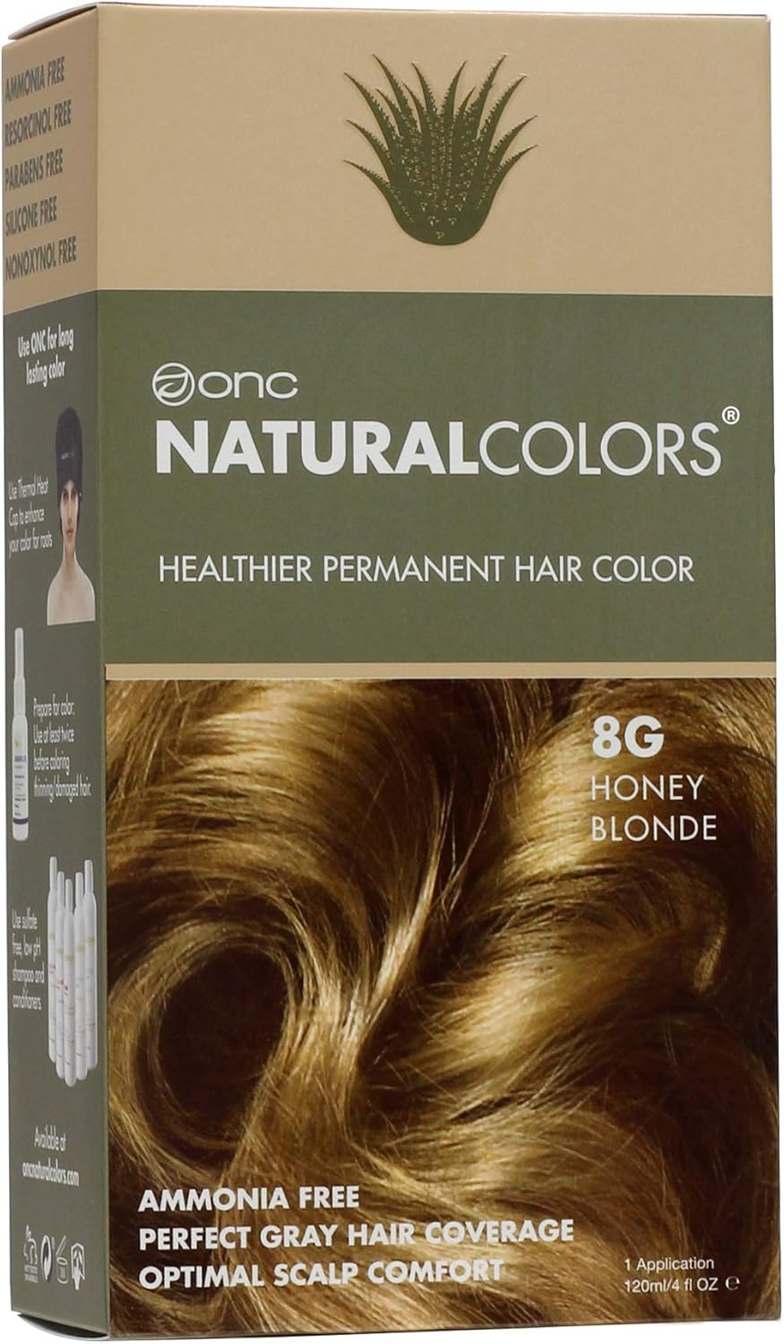 ONC Natural Colors Healthier Permanent Hair Color 120ml (4oz