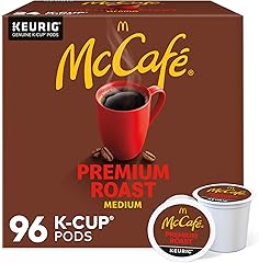 McCafe Premium Roast Coffee, Keurig Single Serve K-Cup Pods, Medium Roast, 96 Count