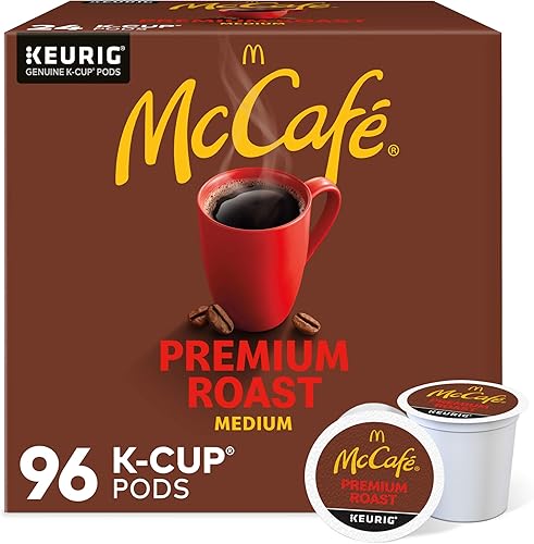 McCafe Premium Roast café K-Cups descafeinado para Keurig, 96 unidades — Café