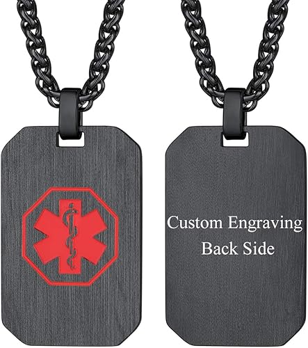 medical dog tags for women