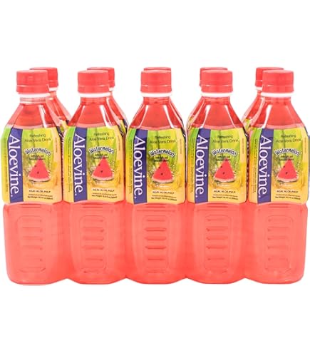 OKF Aloe Vera King Drink, Pineapple, 16.9 Fluid Ounce