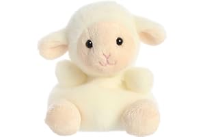 Aurora® Adorable Palm Pals™ Woolly Lamb™ Stuffed Animal - Pocket-Sized Play - Collectable Fun - White 5 Inches
