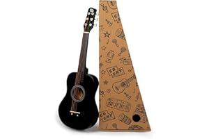 CB SKY 30-inch Junior (Black)/Student Acoustic Guitar/Beginner/Kids musical instrument