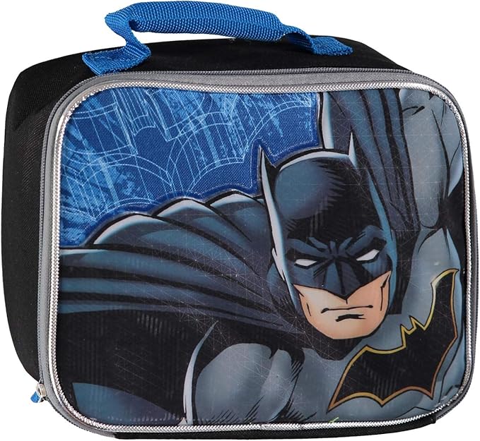 DC Batman Rectangle Insulated Lunch Box (Blue/Black) Review