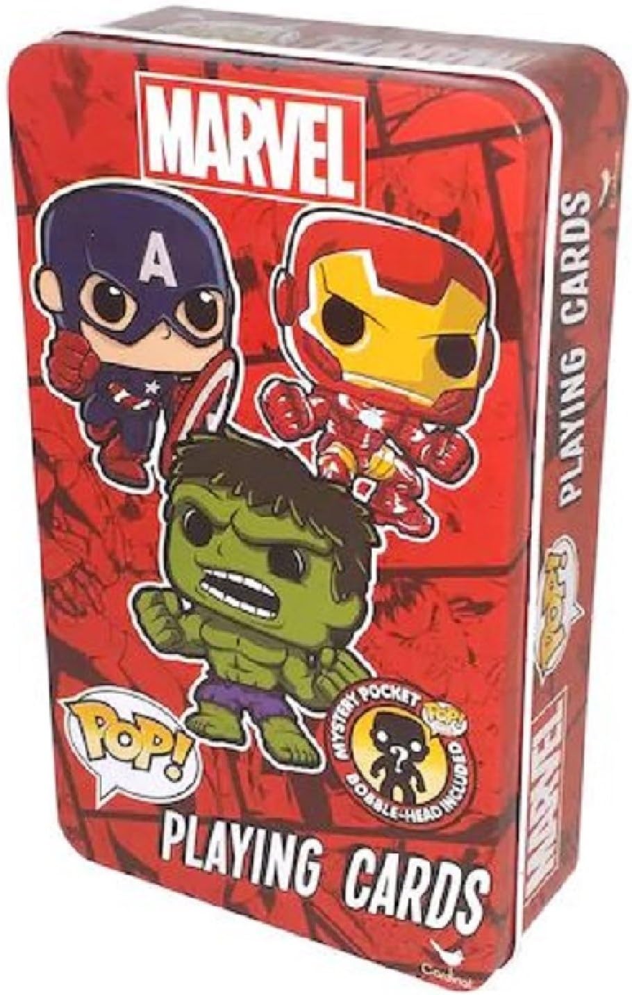 marvel pop playing cards characters