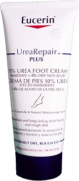Eucerin Urea Repair Plus 10% Urea Foot Cream 2x100ml Dry Rough Cracked Feet Care view 1