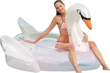 awkward swan pool float