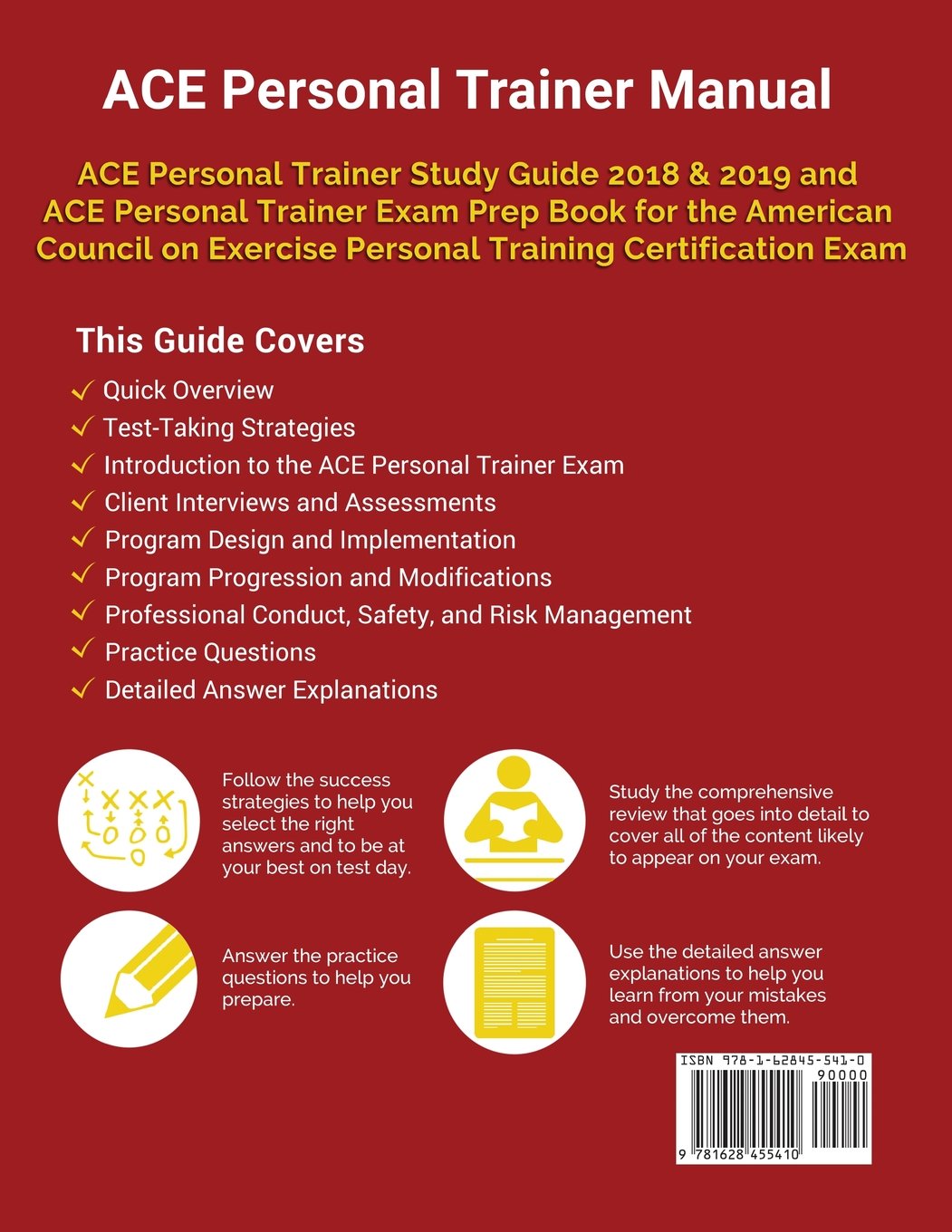 Ace Personal Trainer Manual: Ace Personal Trainer Study Guide 2018 & 2019  and Ace Personal Trainer Exam Prep Book for the American Council on Exercise  ...