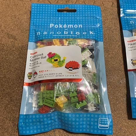 ポケモンナノブロック キャタピー ピカチュウ ホビー 通販 Amazon Co Jp
