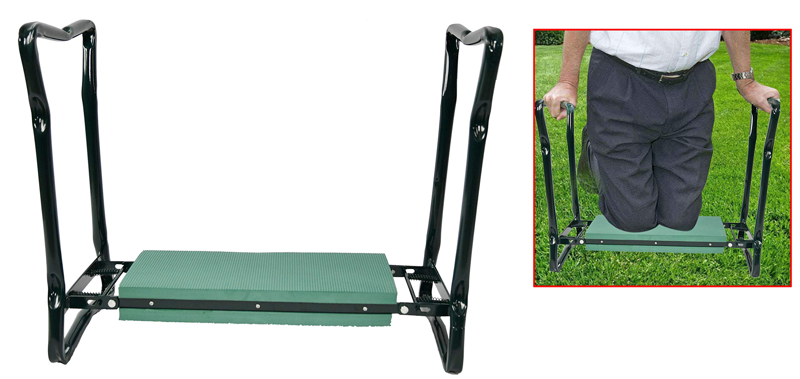 Home-X Foldable Garden Kneeler and Seat for Gardening, Camping, and More Image