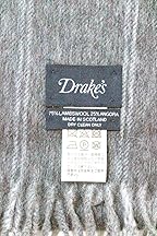 Drake's Wool Angora Scarf ALLAA 18753