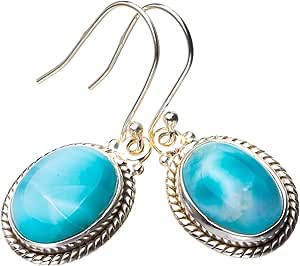 StarGems D6642 - Pendientes de plata de ley 925 (3,8 cm), diseño de