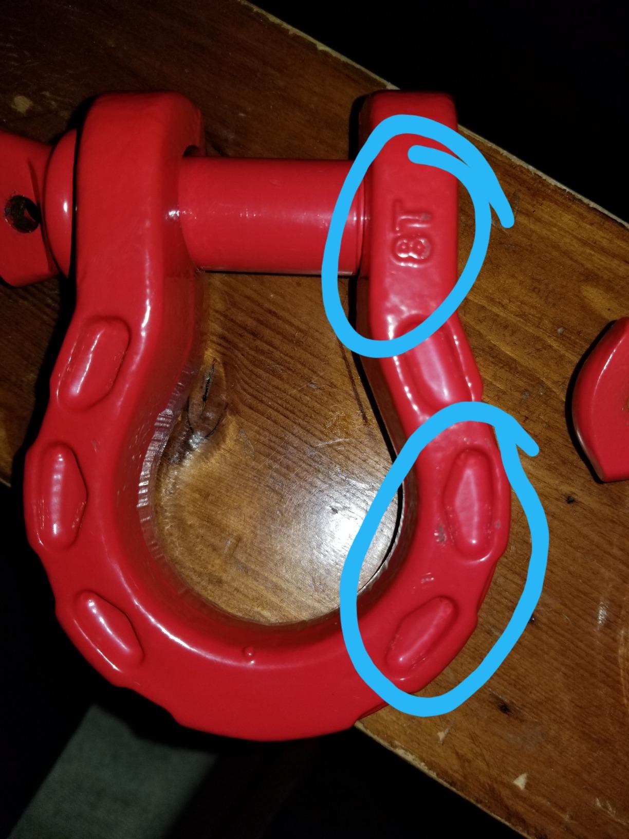 8/mo Finance GearAmerica Mega Shackles 68,000 lbs Capacity