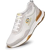 ZRO Men's Handmade Light Luxury Top-Layer Cowhide Leather Casual Sneakers - Comfort Office & Walking Shoes