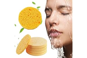 FIOPET Upgrade Turmeric Kojic Acid Pads, 2024 New Kojic Acid and Turmeric Cleansing Pads, Compressed Facial Sponges Turmeric Kojic Acid Cleansing Pads Facial Sponges for Cleansing Exfoliating (30PCS)