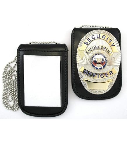 AKER Leather Federal Badge Holder 【公式通販】