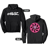 Gorillaz Pazuzu Spiral Double Sided Pullover Hoodie