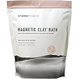 Magnetic Bentonite Clay Detox Bath – Sodium Bentonite, Calcium Bentonite, & Himalayan Salt – Healing Clay to Remove Environme