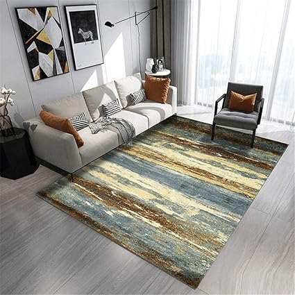 Lavable En La Lavadora Respaldo de Goma Tatami Manta sin Olor Alfombras