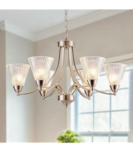 Minka Lavery 4105-84 Parsons Studio Chandelier, 5-Light, 500 Total