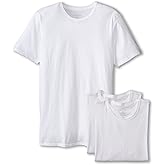 Calvin Klein Men`s Cotton Crew Neck Classic Fit T-Shirts 3 Pack (White(NP2205-100_1)/White, X-Large)