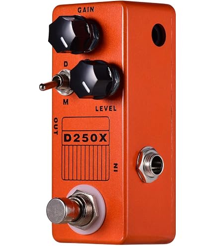 Amazon.com: D250X Overdrive Preamp Mini Electric Guitar Effect