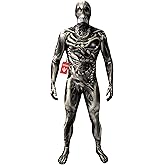 Morphsuits, Skeleton Costume Men, Halloween Costume for Men | Full-Body Spandex Morphsuit Costume, Stretchy Comfortable Fit, Ideal for Parties &amp; Cosplay, Perfect for Halloween
