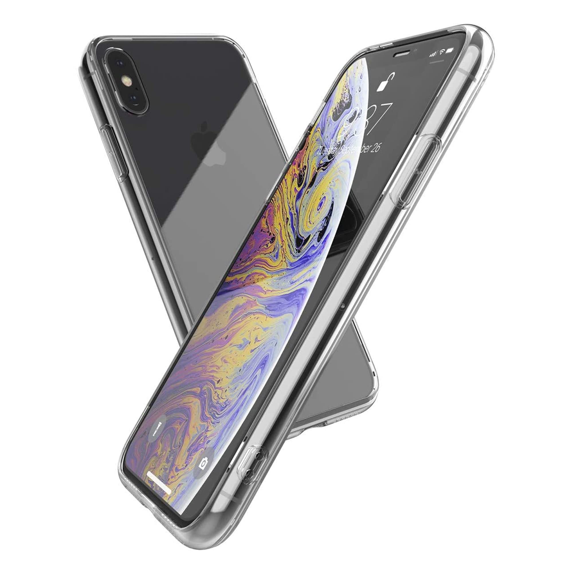 X-Doria Glass Plus Phone Cover for iPhone X/Xs - Clear