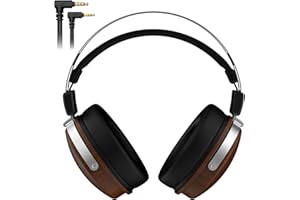 SEJJ Over-Ear Studio Headphones Audiophiles 50 mm CCAW Drivers