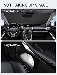 Proadsy 2024 Upgrade Front Windshield Sun Shade