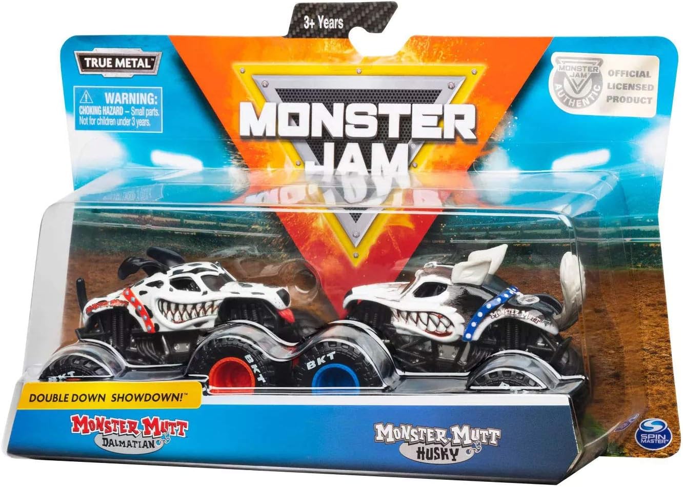 dalmatian monster truck toy