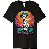 Day of The Dead Mexican Dia De Los Muertos Sugar Skull Premium T-Shirt