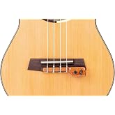 KNA UK-2 Ukulele Piezo Pickup with Volume Control, Bridge Mounted | Detachable design, battery-free operation, natural ukulele tone and projection, handcrafted in Europe