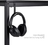 HOMIDEC Writing Computer Desk 80x50x75cm with Storage Bag & Headphone Hook view 4
