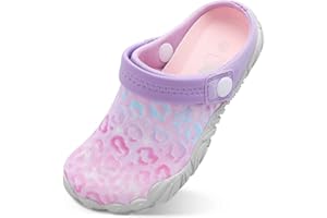 BESROAD Kids Girls Boys Quick Dry Athletic Water Shoes Sandals Pool Swim Outdoor Sandals Wide House Clog Slippers