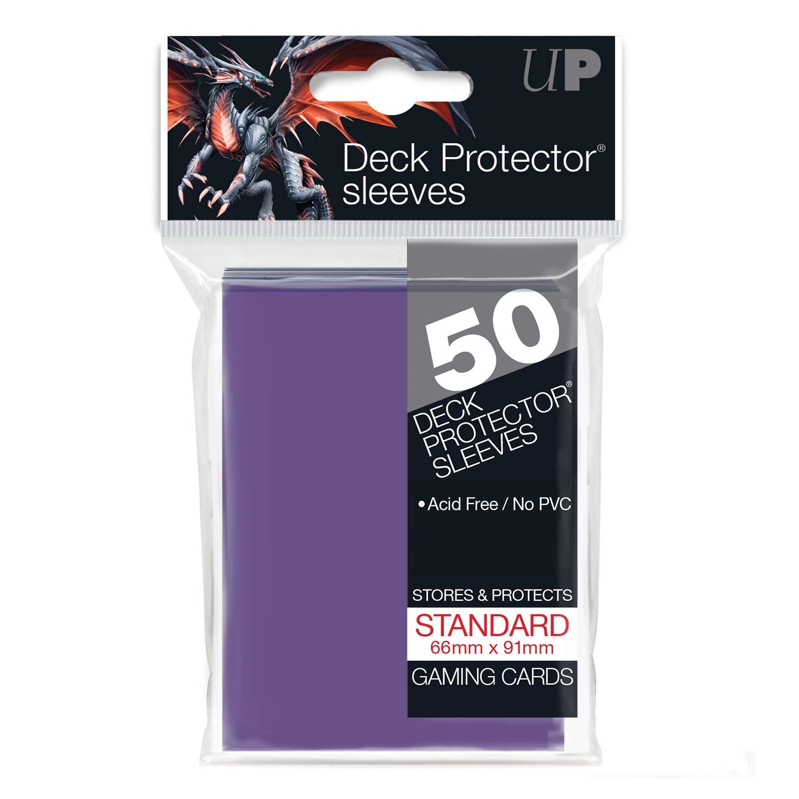 Deck Protector Sleeves Purple (50 ct.)