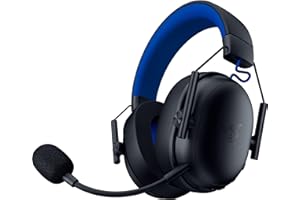 Razer BlackShark V3 X HyperSpeed Wireless Gaming Headset for PS5: 50mm Drivers - Cardioid Mic - 2.4 GHz, Bluetooth - Works wi