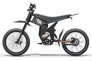 BOOTIME GT73 / GT73 Pro Electric Dirt Bike for Adults - 2500W/ 3000W Motor - 37/50 MPH High-Speed, 25" Fat Tires & Dual Removable Battery (60V-18AH*2)| All-Terrain Off-Road eBike for Snow, Sand
