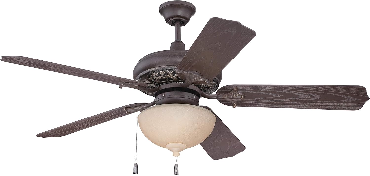 Craftmade K10335 Ceiling Fan Motor With Blades Included 52