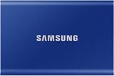 Samsung T7 Portable SSD 2TB Indigo-blue External Solid State Drive USB 3.2 view 3