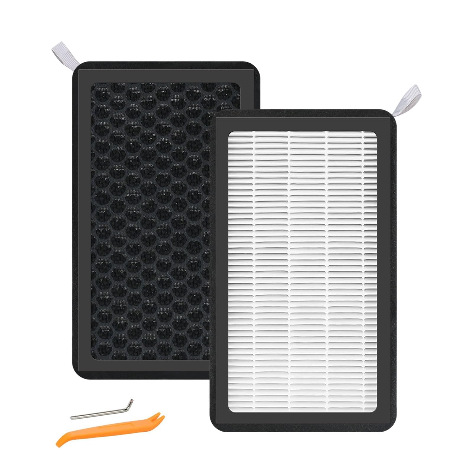 Tesla Model 3 Model Y Air Filter HEPA 2 Pack with Activated Carbon Tesla Cabin Air Filter Replacement (2016-2025)
