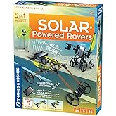 Thames & Kosmos Solar-Powered Rovers STEM Experiment Kit | Build 5 Vehicles & Devices Powered by The Sun | Solar Energy Actvities for Ages 8+