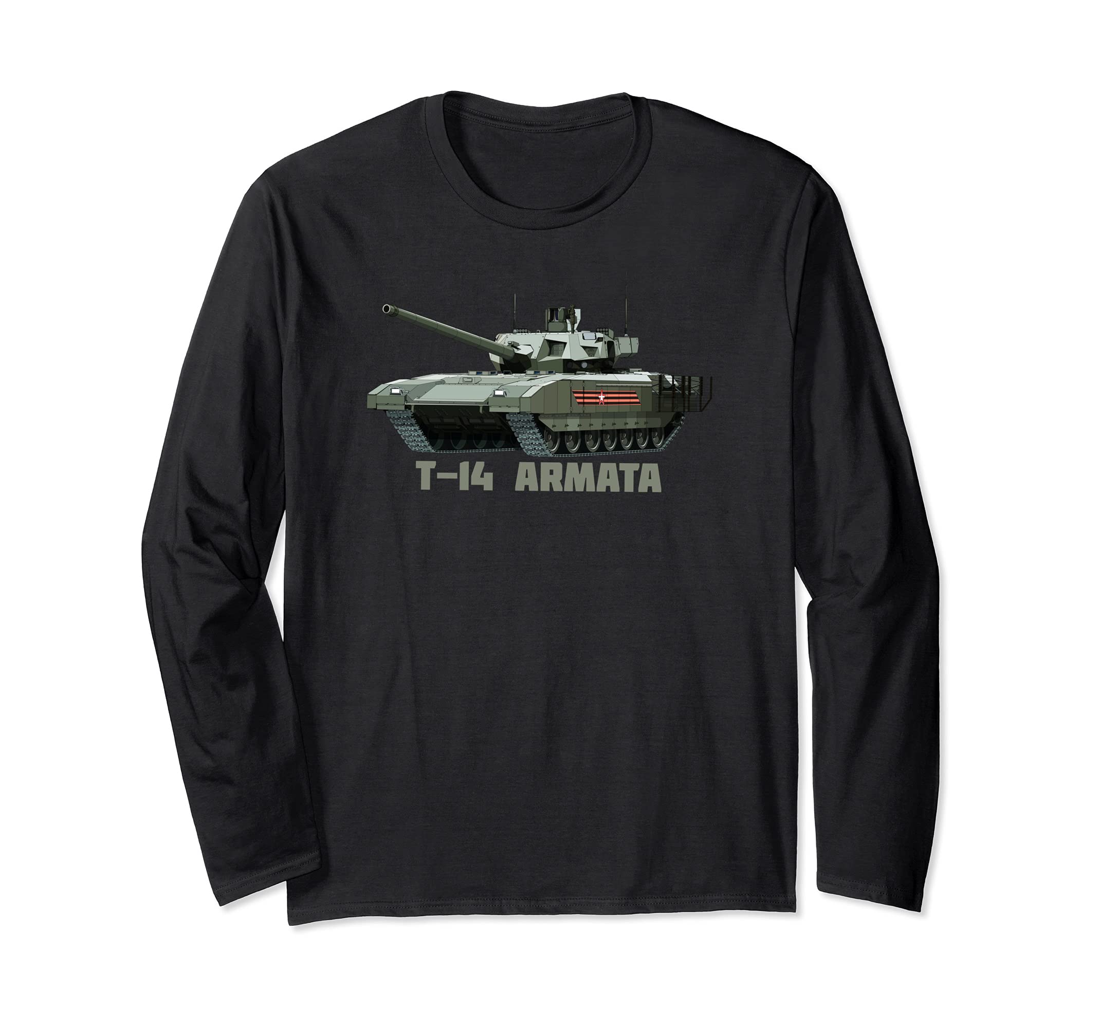 T-14 Armata Russian Main Battle Tank Long Sleeve T-Shirt
