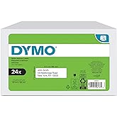 DYMO Authentic LW Mailing Address Labels, DYMO Labels for LabelWriter Label Printers, White, 1-1/8" x 3-1/2", 24 Rolls of 350