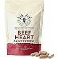 Higher Healths Beef Heart - Antioxidant Abundance -100% Canadian Beef - 180 Capsules Bag