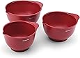KitchenAid Classic Mixing Bowls (Red, Set of 3)